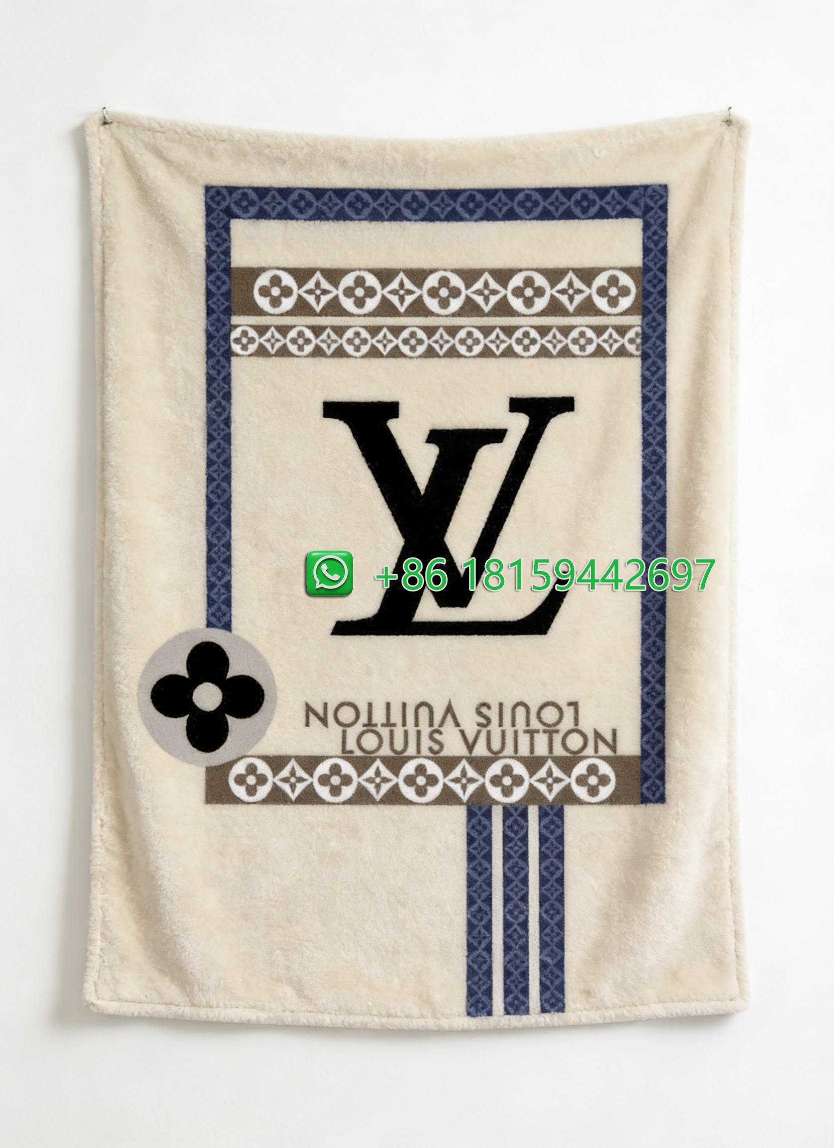 Louis Vuitton Throw Blankets